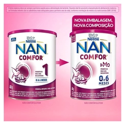 Fórmula Infantil Nan Comfor Hmo de 0 a 6 Meses 400G