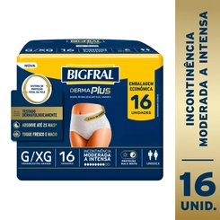 Fralda Geriatrica Bigfral Pants Gd/Xg 16Unidades