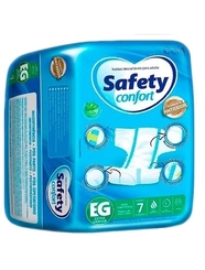 Fralda Geriatrica Safety Reg Eg C/7Unidades