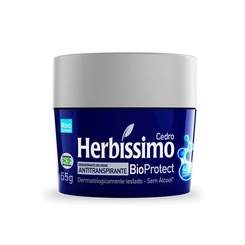 Desodorante Creme Cedro Herbíssimo Bio Protect 55g