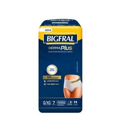 Fralda Geriatrica Bigfral Pants Gd/Xg 7Unidades