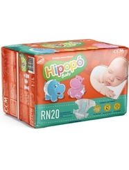 Fralda Hipopo Baby Rn 20Unidades