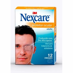 Protetor Ocular Nexcare Adulto C/12Unidades