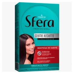Creme Alisante Manteiga de Karité e Queratina 170ml - SFERA