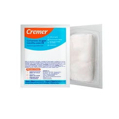 Compressa de Gaze Estéril 11 Fios 7,5x7,5cm 10Unidad-CREMER