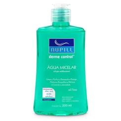 Agua Micelar Derme Control Oil Free 200ml - NUPILL