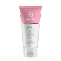 Protetor Solar Facial Clareador Fps 70 Anasol Com 60G