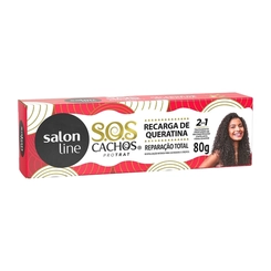 RECARG S LINE QUERATINA MEU LISO 80G