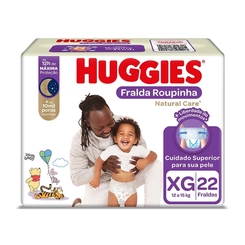 Fralda Roupinha Natural Care Tamanho Xg Huggies 22Un