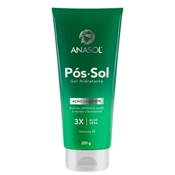Gel Hidratante Pós-Sol Com Argila Orgânica Anasol 200Ml