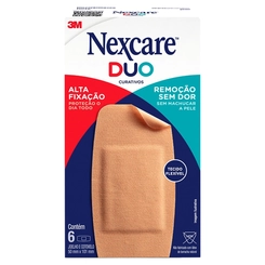 Curativo Nexcare Duo Joelho/Cotovelo C/6Unidades