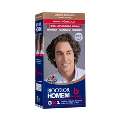 Tonalizante Bozzano Biocolor Homem Louro Escuro