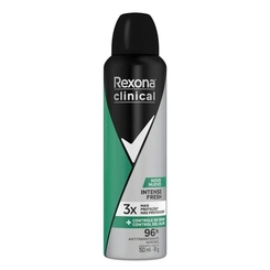 Desodorante Aerossol Intense Fresh Rexona Clinical 150ml