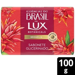Sabonete Em Barra Lux Essencias Do Brasil 100G Bromelia