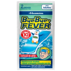 Adesivo Para Febre Bye Bye Fever Adulto 2 Unidades