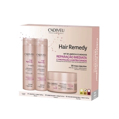 Kit Cadiveu Remedy Shampoo+Condicionador+Mascara