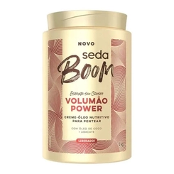 Seda Boom Creme Pentear Volumão Black 1kg