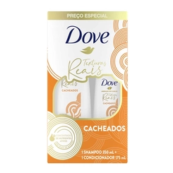 Kit Shampoo+Condicionador Texturas Reais Cacheados - DOVE