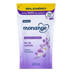 SABONETE LIQUIDO MONANGE LAVANDA REFIL 200ML