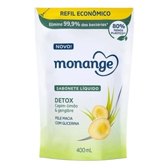 SABONETE LIQUIDO MONANGE REFIL DETOX 400ML