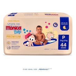 FRALDA TUMA DA MONICA BABY PREMIUM ECONOMICA P 44UNIDADES