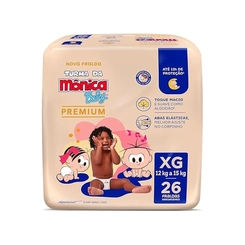 FRALDA TURMA DA MONICA BABY PREMIUM ECONOMICA XG 26UNIDADES