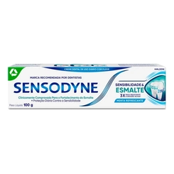 CREME DENTAL SENSODYNE SENSIBILIDADE ESMALTE WHIT 100G