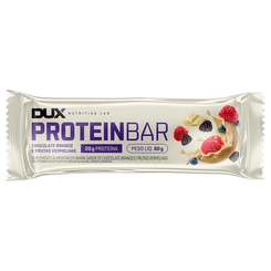 BARRA PROTEIN DUX CHOCOLATE BRANCO FRUTAS VERMELHAS 60G