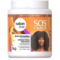 CREME PARA PENTEAR SALON LINE SOS OLEO MANGA 1KG