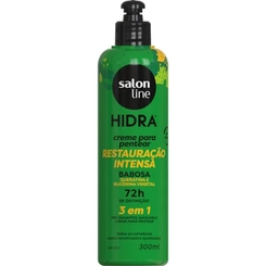 CREME PARA PENTEAR SALON LINE HIDRA 3 EM 1 BABOSA 300ML