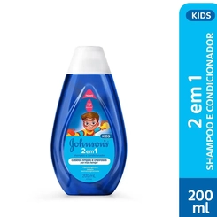 SHAMPOO CONDICIONADOR J&J BABY 2 EM 1 KIDS 200ML