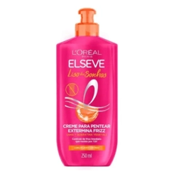 CREME PARA PENTEAR ELSEVE SUPER ALINHADO LISO SONHO 250ML