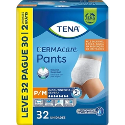 ROUPA INTIMA TENA PANTS DERM PM LV32PG30