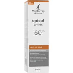 PROTETOR SOLAR EPISOL ANTIOX FPS60 60ML