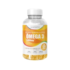 Suplemento Omega 3 1000Mg Animativ 120 Cápsulas