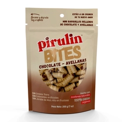 BISCOITO PIRULIN CHOCOLATE E AVELA 200G