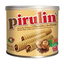 Pirulin Chocolate E Avelã Lata 300G - O Original