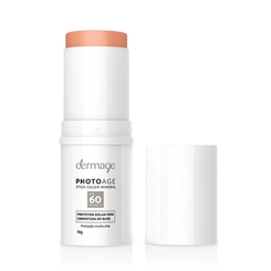 Protetor Solar Dermage Photoage Stick Color Mineral FPS60 Nude 16g