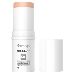 Protetor Solar Dermage Stick Color Mineral FPS60 Claro 16g