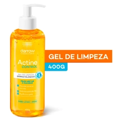 Gel de Limpeza Facial Actine Oil Control Peles Mistas a Oleosas 400g
