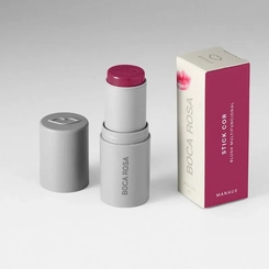 Stick Cor Multifuncional Boca Rosa Blush, Sombra e Batom 3 em 1 Manaux