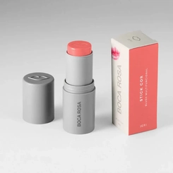 Stick Multifuncional Boca Rosa Blush, Bombra e Batom 3 em 1 Jeri