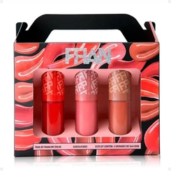 Kit Gloss Labial Franciny Ehlke Glosslicious Com 3 unidades