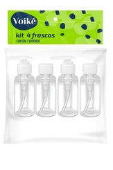 Kit 4 Frascos + Necessaire Voike Landhs