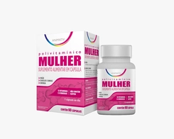 Polivitaminico Animativ Mulher com 60 Cápsulas