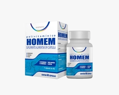 Polivitaminico Animativ Homem com 60 Cápsulas