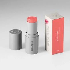 Stick Cor Multifuncional Boca Rosa Blush, Sombra e Batom 3 em 1 Beaga 6g