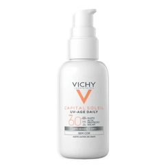 Protetor Solar Facial Vichy Capital Soleil UV-Age Daily Anti-Idade 3 em 1 FPS60 Cor 4.0 40g
