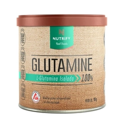 Suplemento Alimentar de Glutamina em Pó Gluatamine Nutrify 150g