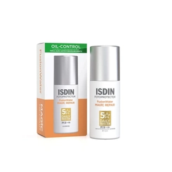Protetor Solar Facial Isdin Fusion Water Magic Repair Oil Control FPS 50 com 50ml